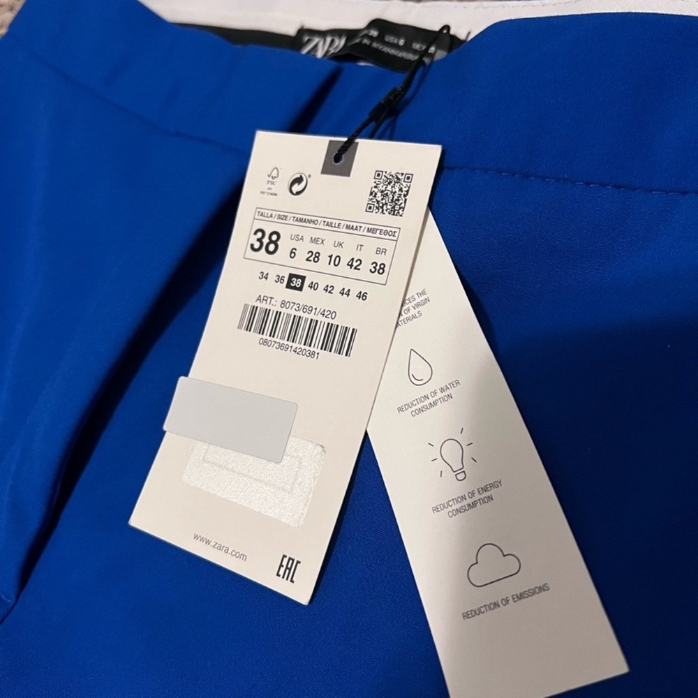 Zara Women’s Royal Blue Trousers